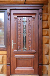 Входная дверь из массива дуба, пятислойная поклейка, толщина 65 мм, Витебск, Exclusivemasters, стоимость — 3 000 $