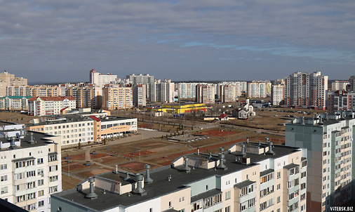 Витебск.Билево.Март 2024 года. Фото Сергея Мартиновича