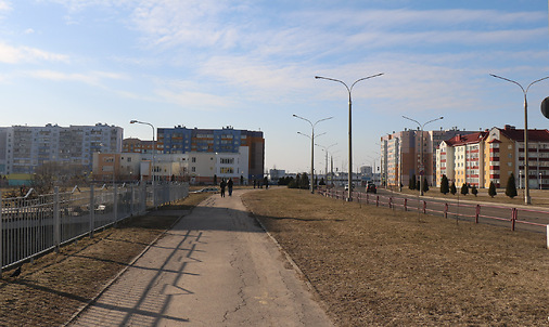 Улица Богатырева в 2024 году. Фото Сергоея Мартиновича