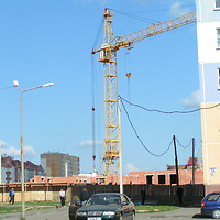2009-2010 год. Строительство детсада в Билево-1.Фото Сергея Мартиновича