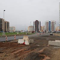 Реконструкция дороги в Черемушках. Фото Сергея Мартиновича