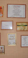 Дипломы и сертификаты салона Золотая стрекоза