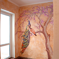 Художественная роспись стен, фото