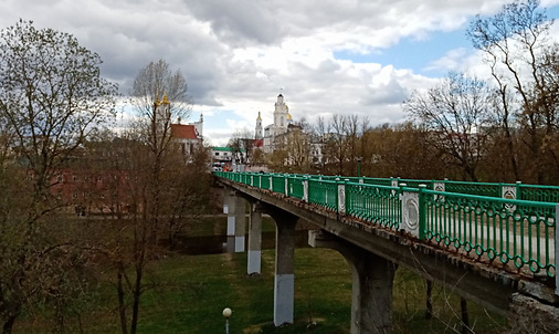 Мост 1000-летия Витебска. Фото: Татьяна Матвеева