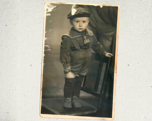 Виктор Нестерович, здесь ему два или три года. Фото: семейный архив Виктора Нестеровича