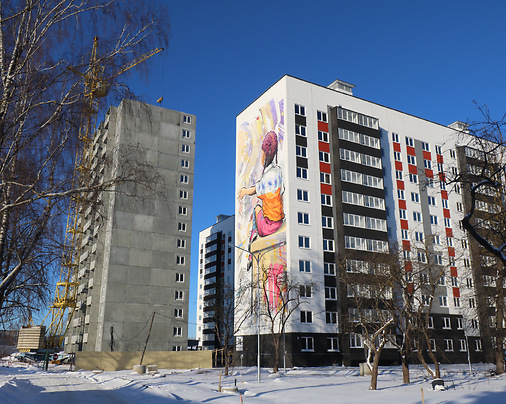 Микрорайон на улице Будённого. Фото Сергея Мартиновича