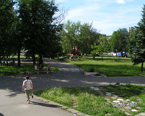 2007 год. Сквер. Фото Сергея Мартиновича