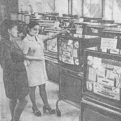 В магазине «Электрон». Витебский рабочий, 18 мая 1976 года