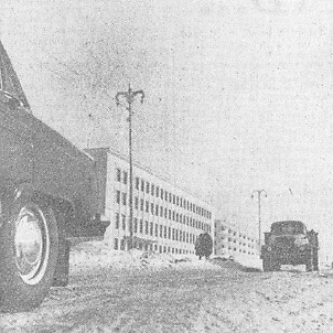 Смоленское шоссе.Советская Белоруссия, 3 марта 1965 года