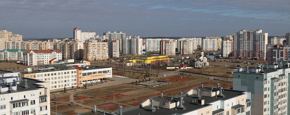 Витебск.Билево.Март 2024 года. Фото Сергея Мартиновича