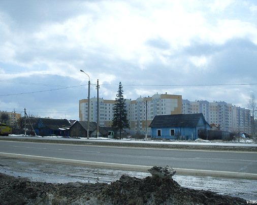 Март 2010 года.Снос частных домов в Билево. Фото Сергея Мартиновича