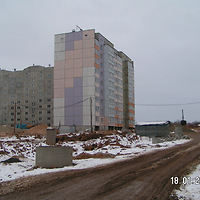 2008-2009 годы. Строительство улицы Богатырева. Фото Сергея Мартиновича
