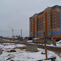 2008-2009 годы. Строительство улицы Богатырева. Фото Сергея Мартиновича