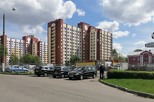 Улица Лазо у ЦСК. Фото Сергея Мартиновича