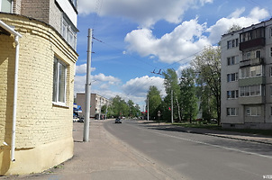Улица Лазо у пересечения с улицей 26 июня. Фото Сергея Мартиновича