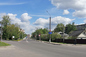 Улица Лазо у пересечения с улицей 26 июня. Фото Сергея Мартиновича
