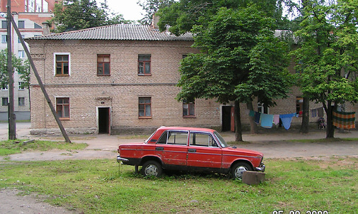 Улица Чапаева. Старые дворы. Фото Сергея Мартиновича