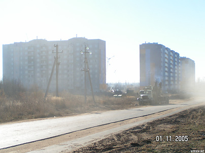 Билево. Улица Короткевича в 2005 году. Фото Сергея Мартиновича