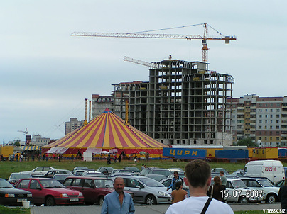 2007 год. Проспект Строителей. Фото Сергея Мартиновича