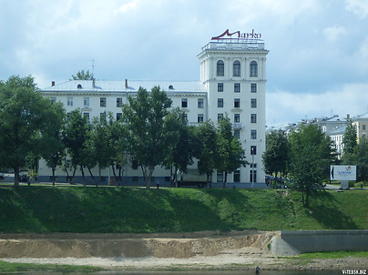 Июль 2010 года. Строительство набережной на правом берегу.Фото Сергея Мартиновича