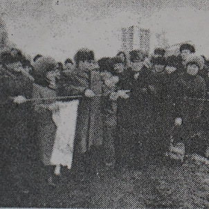 29 декабря 1992 года. Открытие нового моста Блохина. Витьбичи, 5 января 1993 года