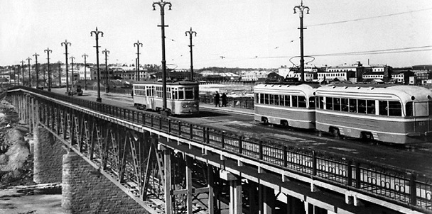 1958 год. Мост после реконструкции